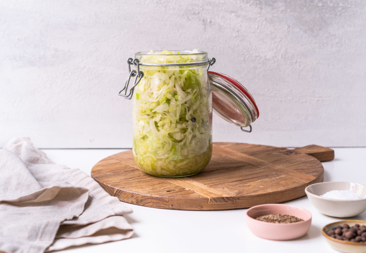 Fermentiertes Sauerkraut